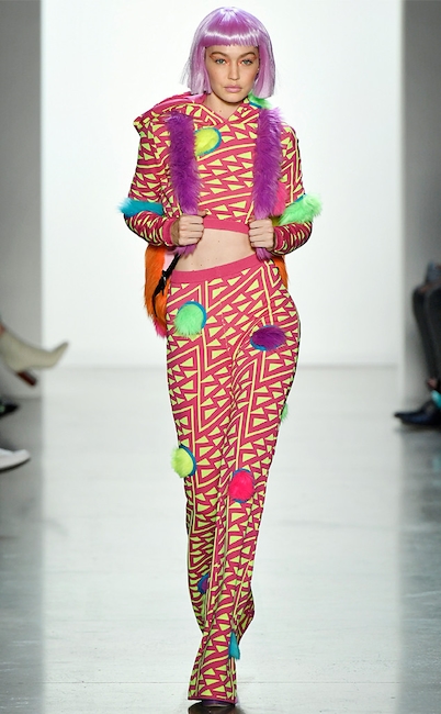 ESC: NYFW Jeremy Scott, Gigi Hadid